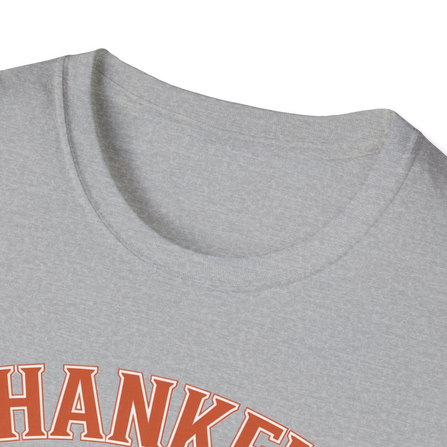 Thankful for Stretchy Pants Unisex Softstyle T-Shirt - Perfect for Thanksgiving & Casual Outings