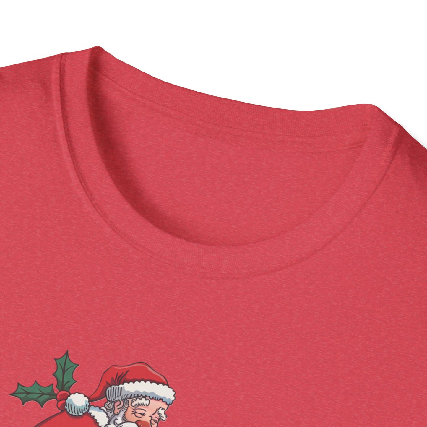 Funny Christmas T-Shirt, Santa Humor Tee, Holiday Gift, Unisex Top, Ugly Sweater Replacement, Christmas Party Shirt
