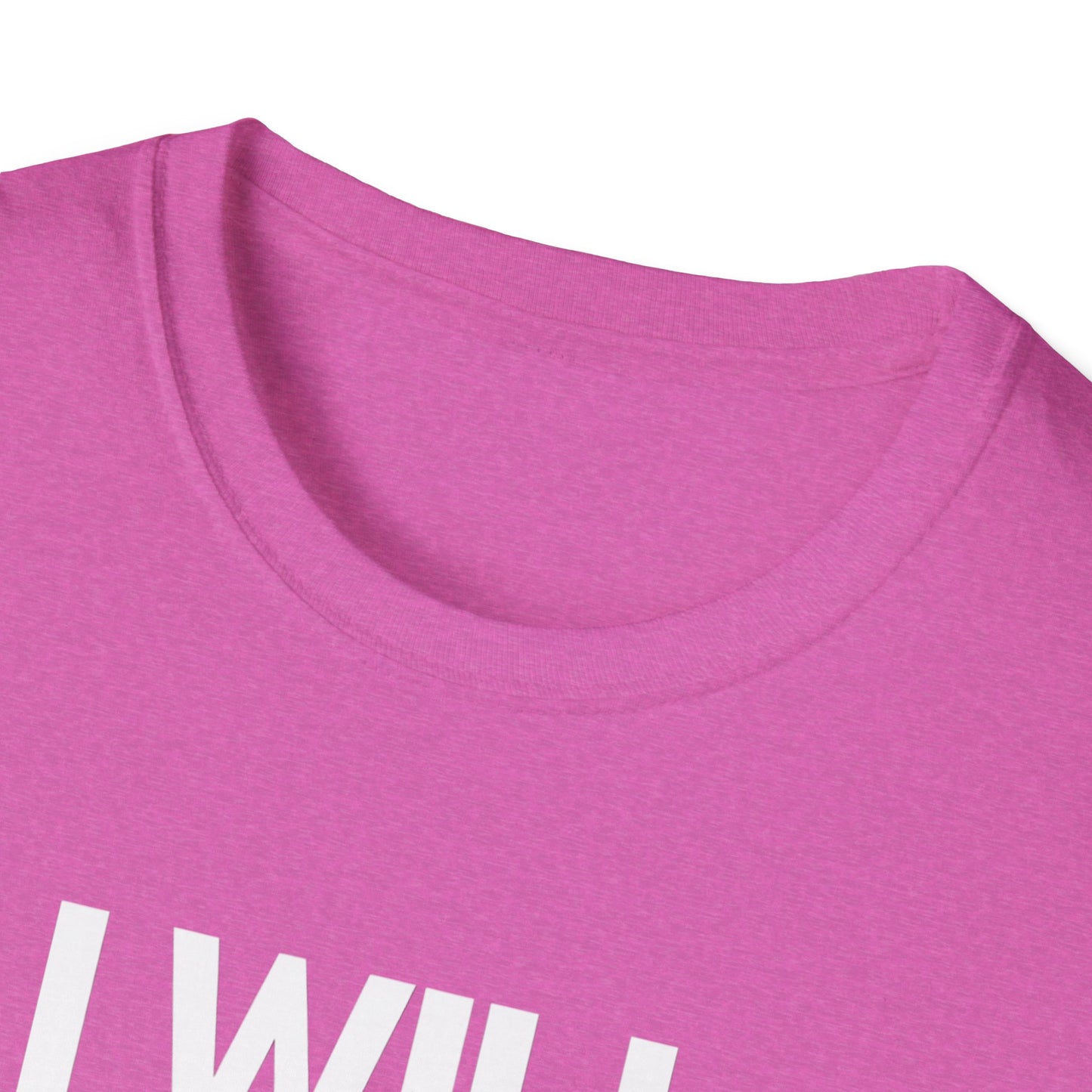 I Will Stab You Unisex Softstyle T-Shirt - Fun and Edgy Graphic Tee for Casual Wear