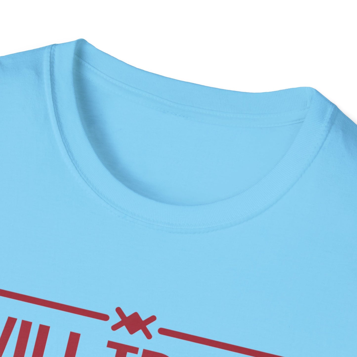 Will Trade Wife for Presents Unisex Softstyle T-Shirt | Funny Gift for Husband, Wife Swap Humor, Anniversary, Valentines