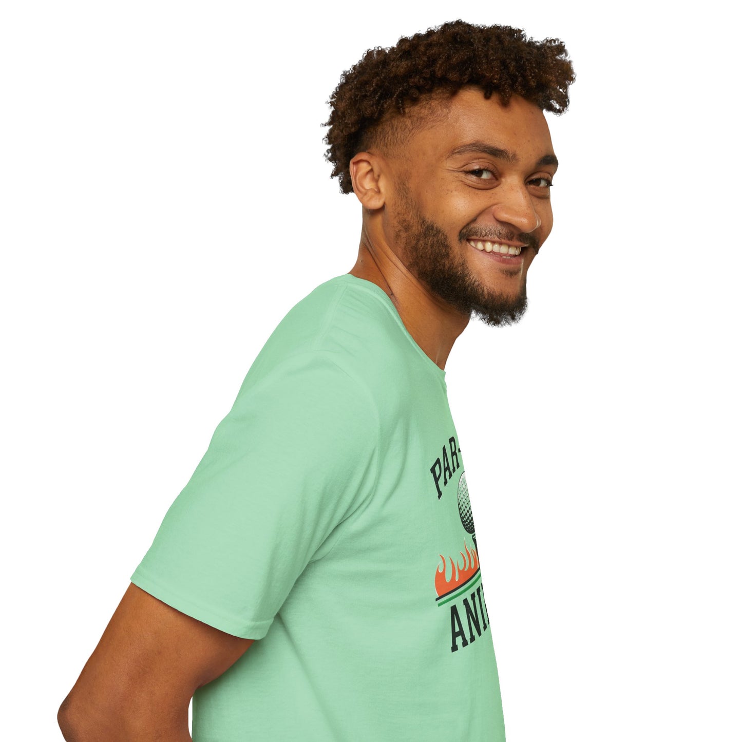 Par-Tee Animal Unisex Softstyle T-Shirt - Fun Golf Tee for Golf Lovers