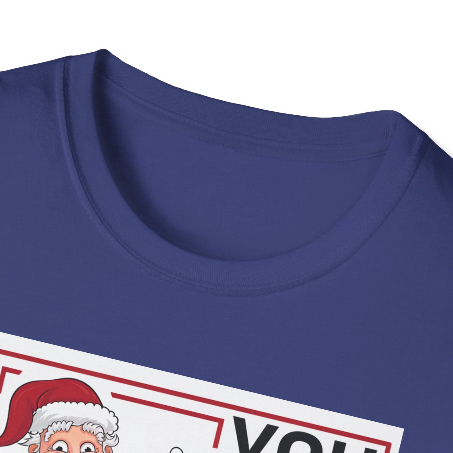 Funny Christmas Unisex T-Shirt, Holiday Gift, Santa Humor Tee, Xmas Party Shirt, Gift for Him/Her, Family Gathering Outfit