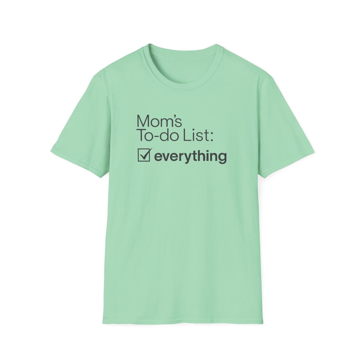 Mom's To-Do List T-Shirt, Funny Gift for Moms, Women's Casual Tee, Mother's Day Gift, Everyday Wear, Family Humor Shirt