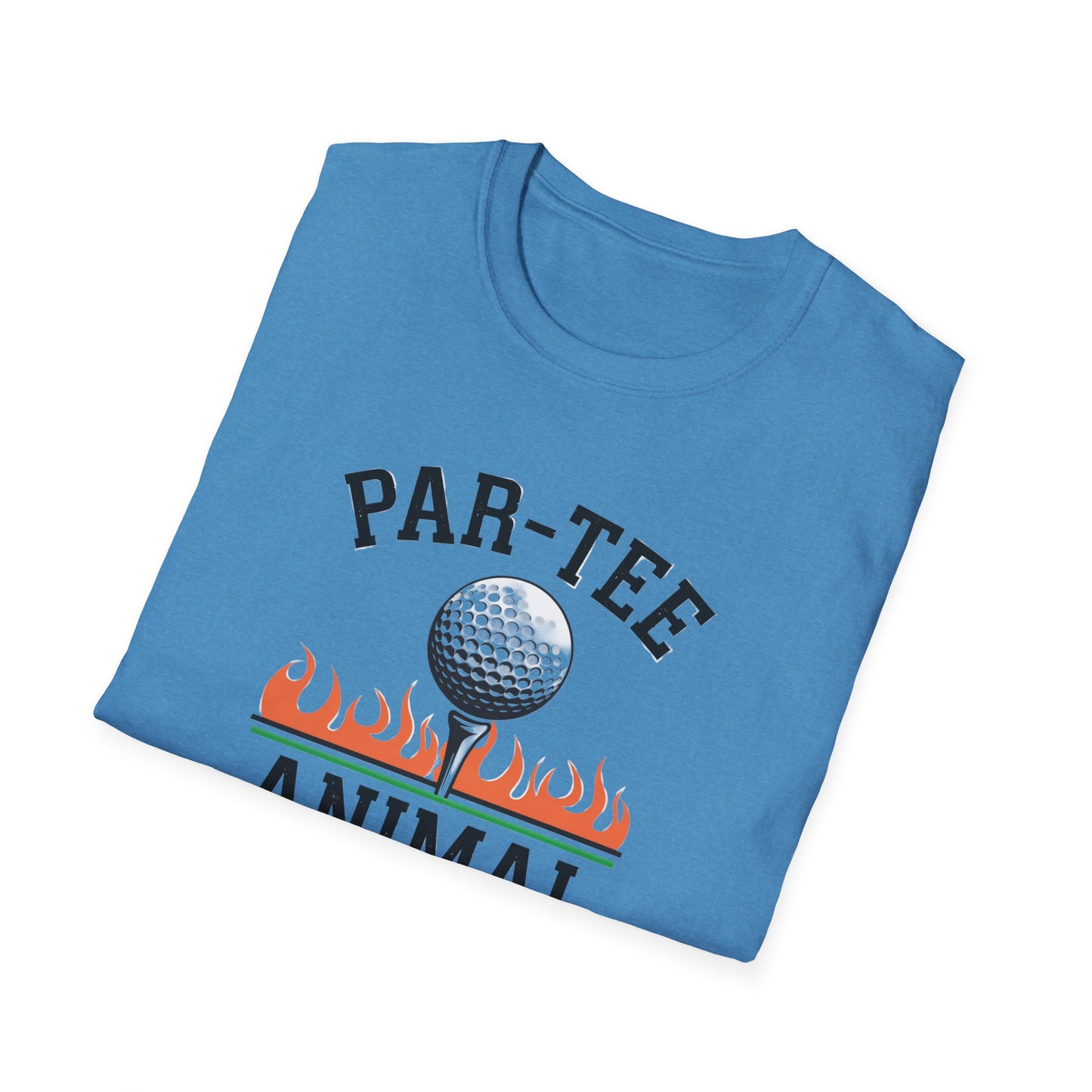 Par-Tee Animal Unisex Softstyle T-Shirt - Fun Golf Tee for Golf Lovers