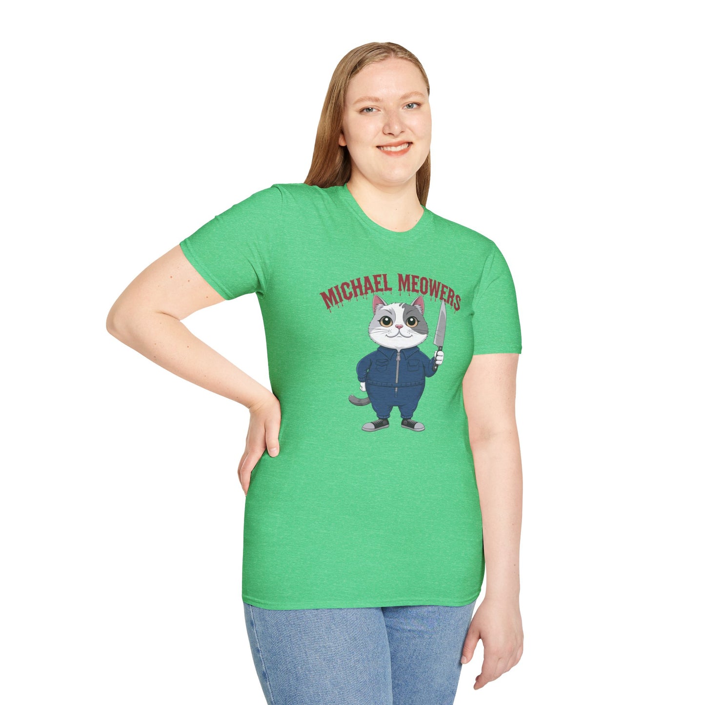 Funny Cat Graphic Tee, Unisex Softstyle T-Shirt, Pet Lovers Gift, Birthday Present, Cute Cat Shirt, Casual Wear