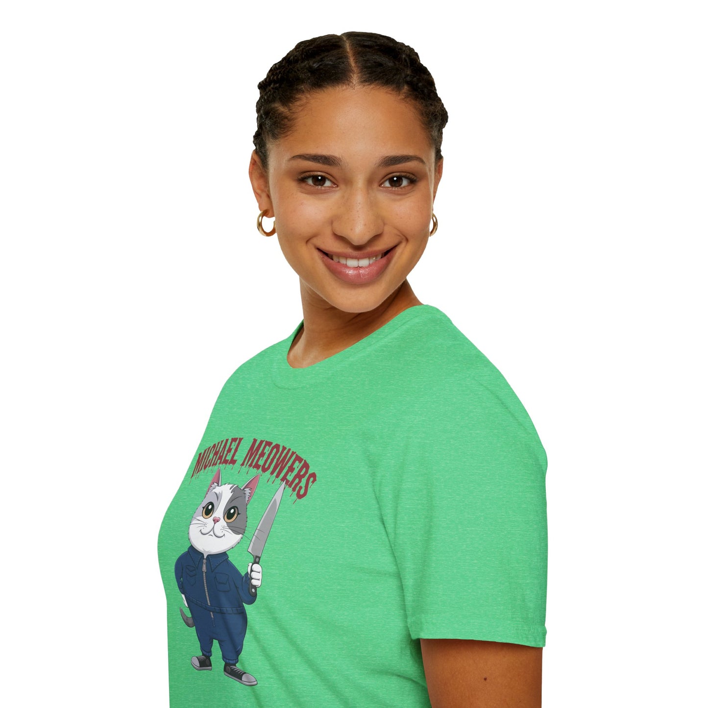Funny Cat Graphic Tee, Unisex Softstyle T-Shirt, Pet Lovers Gift, Birthday Present, Cute Cat Shirt, Casual Wear