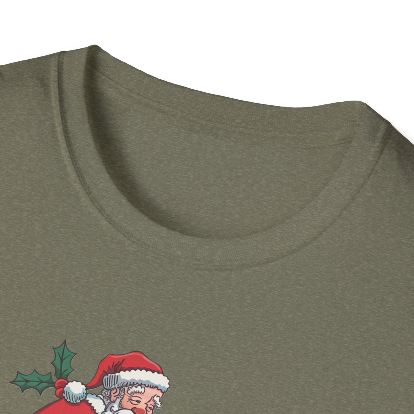 Funny Christmas T-Shirt, Santa Humor Tee, Holiday Gift, Unisex Top, Ugly Sweater Replacement, Christmas Party Shirt