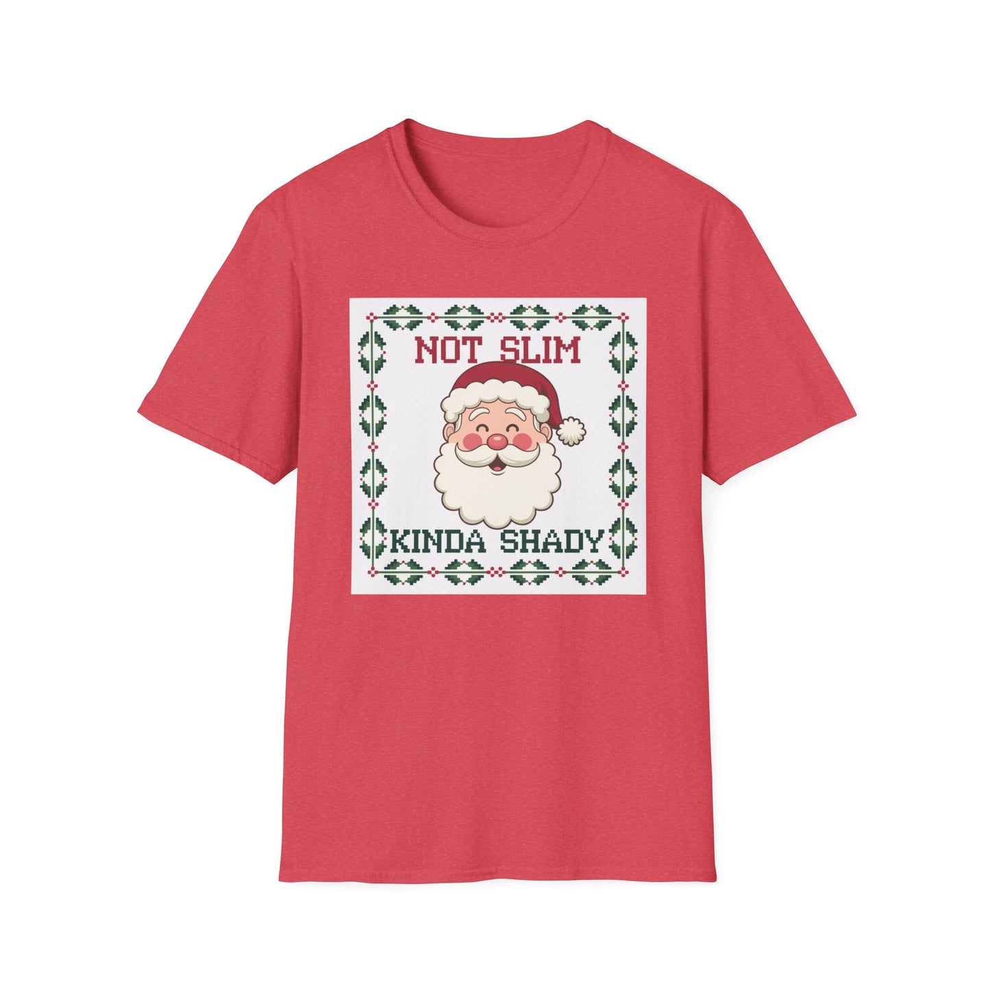 Funny Christmas T-Shirt, Holiday Humor Tee, Santa Claus Apparel, Unisex Gift, Festive Shirt, Party Wear