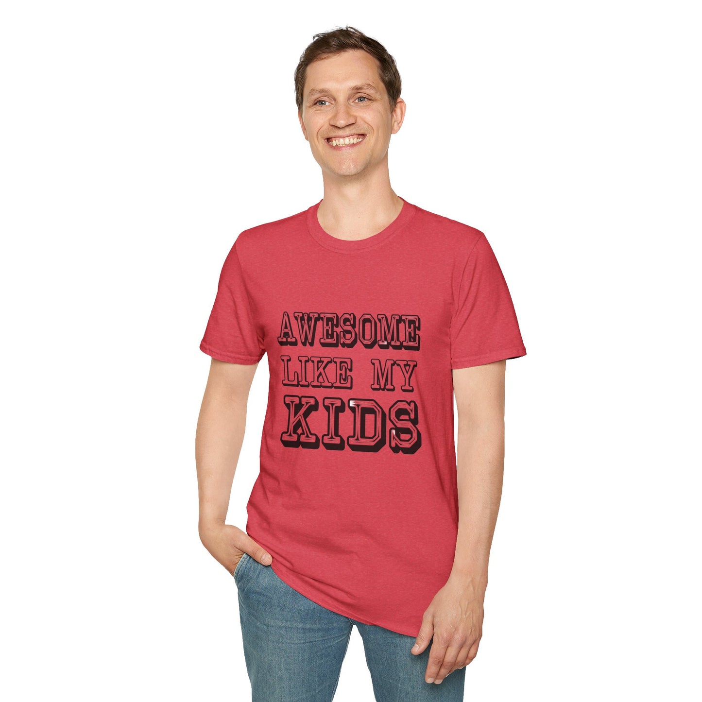 Awesome Like My Kids Unisex T-Shirt - Perfect Gift for Proud Parents