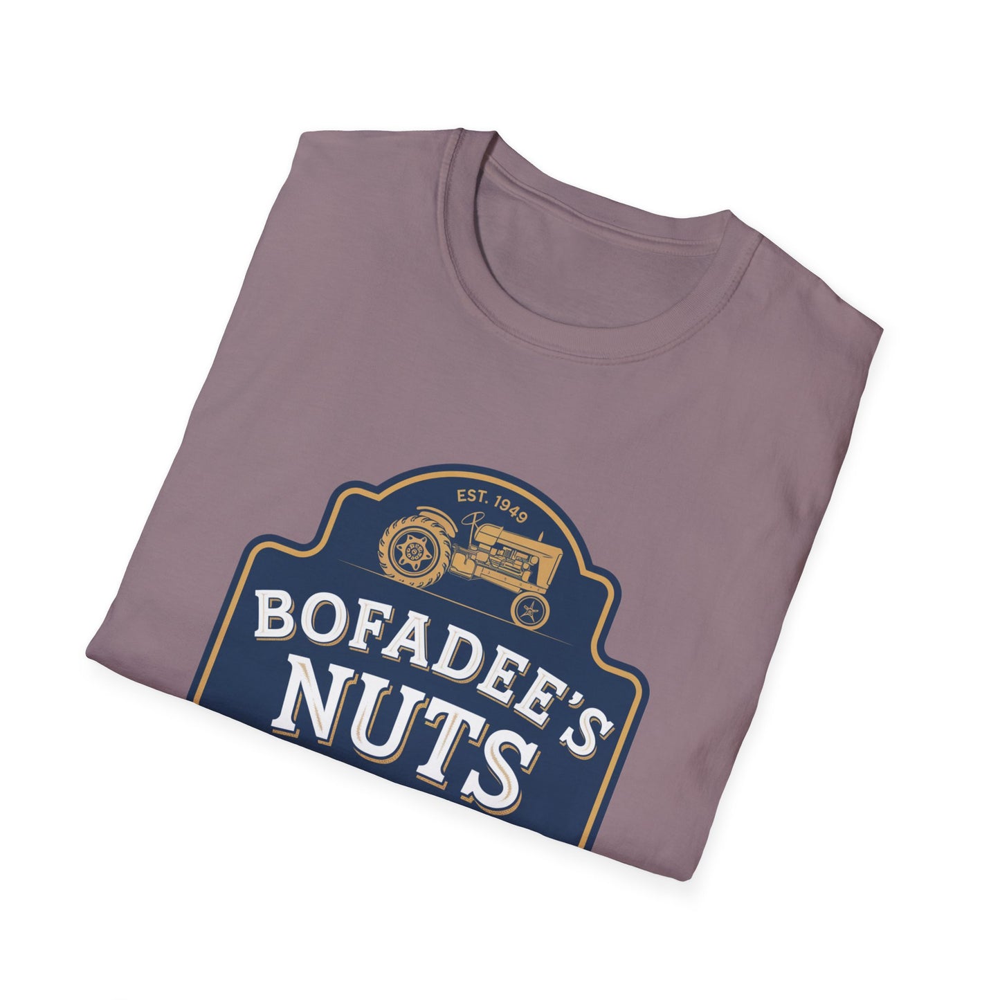 Vintage Bofadee's Nuts Unisex Softstyle T-Shirt - Fun and Casual Tees for All Occasions