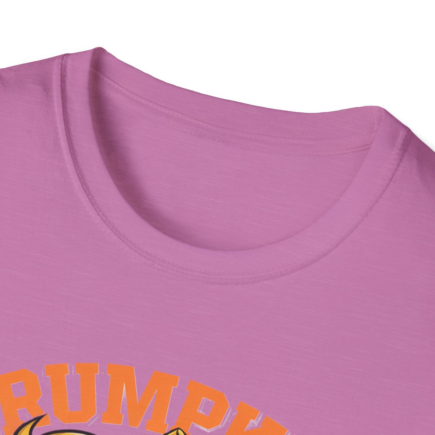 Halloween Trumpkin T-Shirt - Unisex Softstyle Tee for Fall Festivities, Party Attire, Gag Gift, Trick or Treat, Spooky Season