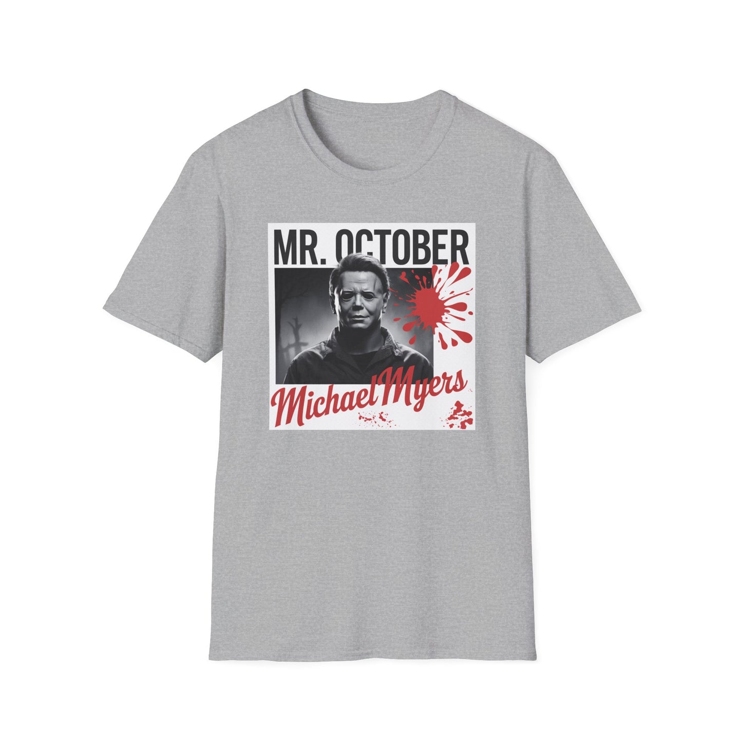 Halloween Horror T-Shirt, Unisex October Tee, Michael Myers Apparel, Spooky Season Shirt, Horror Movie Fan Gift