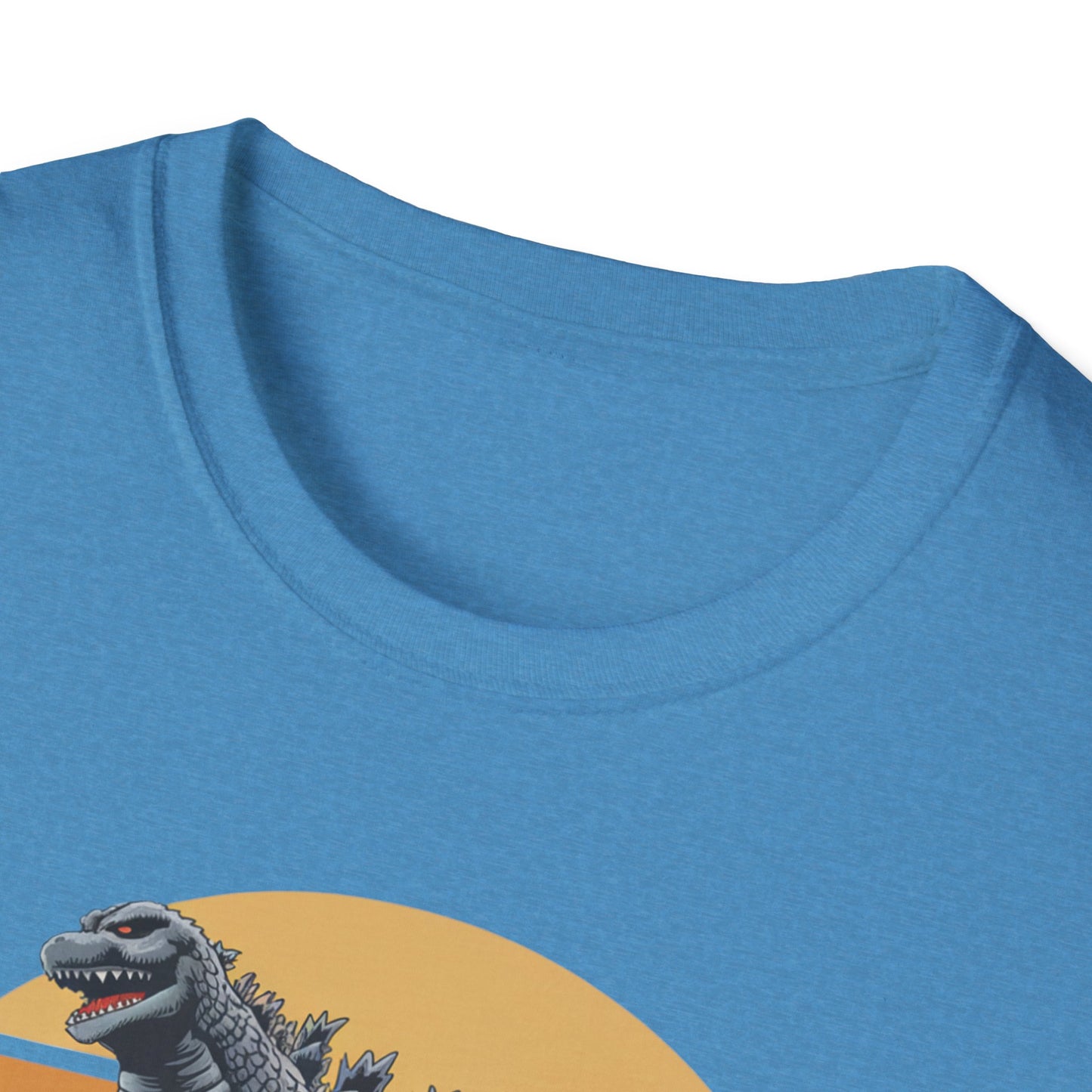 Dadzilla Tee - Unisex Softstyle T-Shirt for Dad Enthusiasts Fathers Day Gift