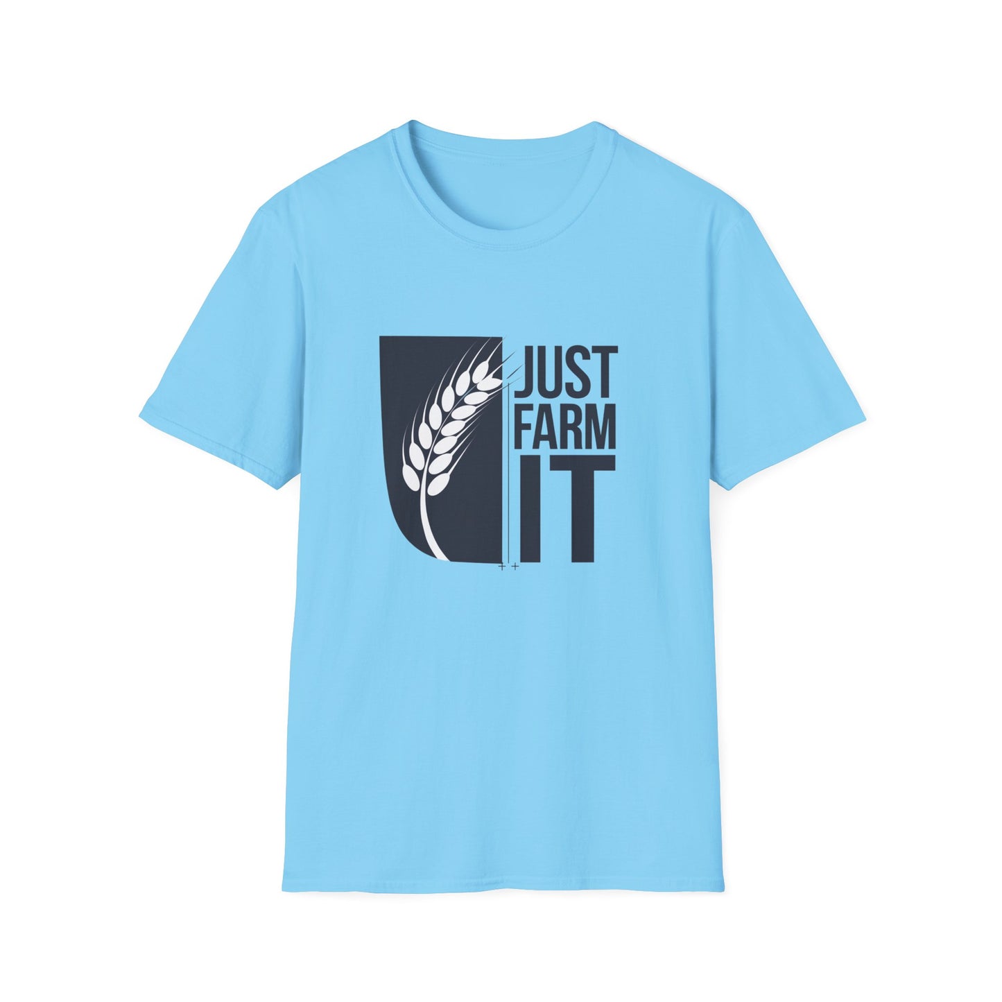 Just Farm It Unisex Softstyle T-Shirt - Casual Farm Apparel