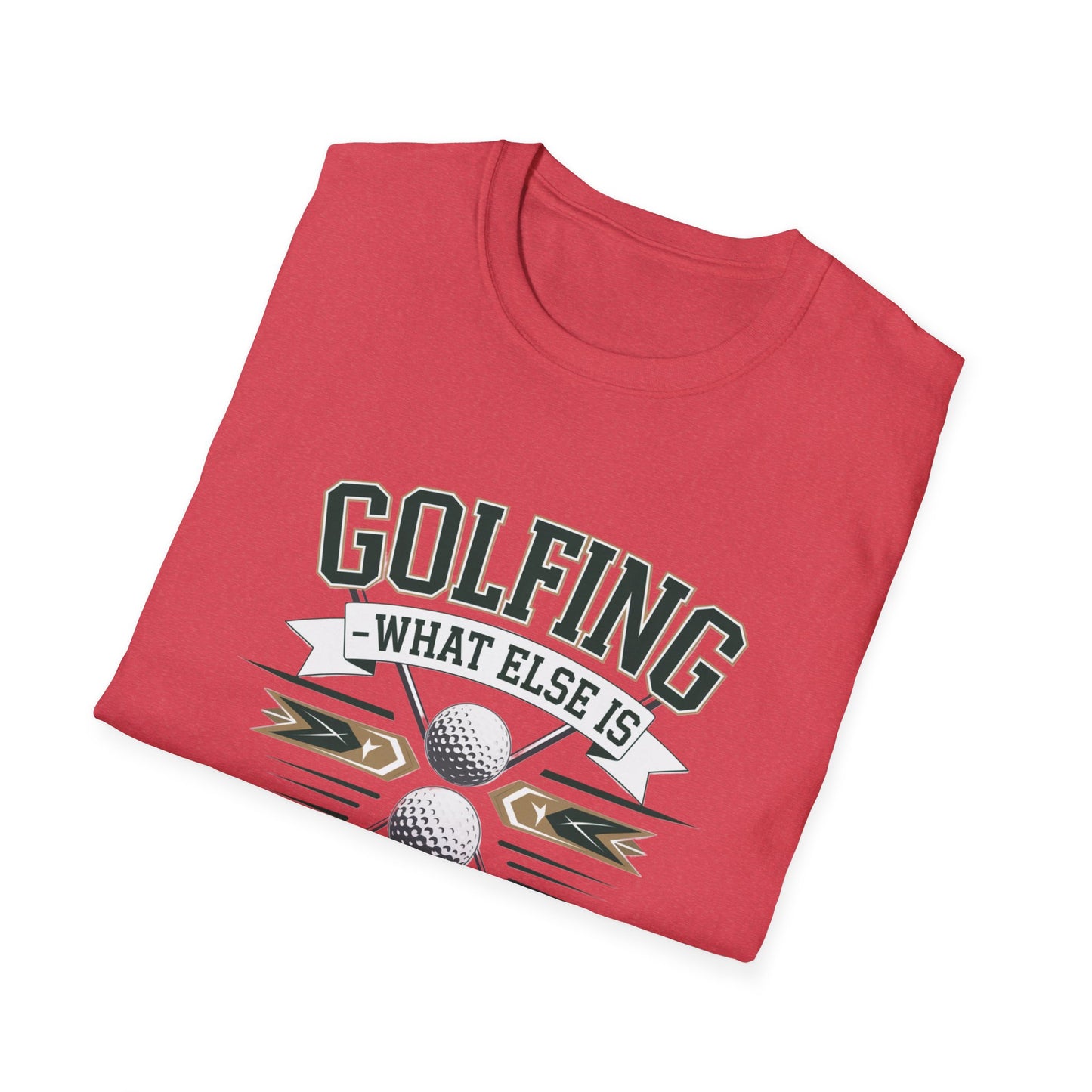 Golfing Theme Softstyle T-Shirt – Perfect for Golf Lovers!