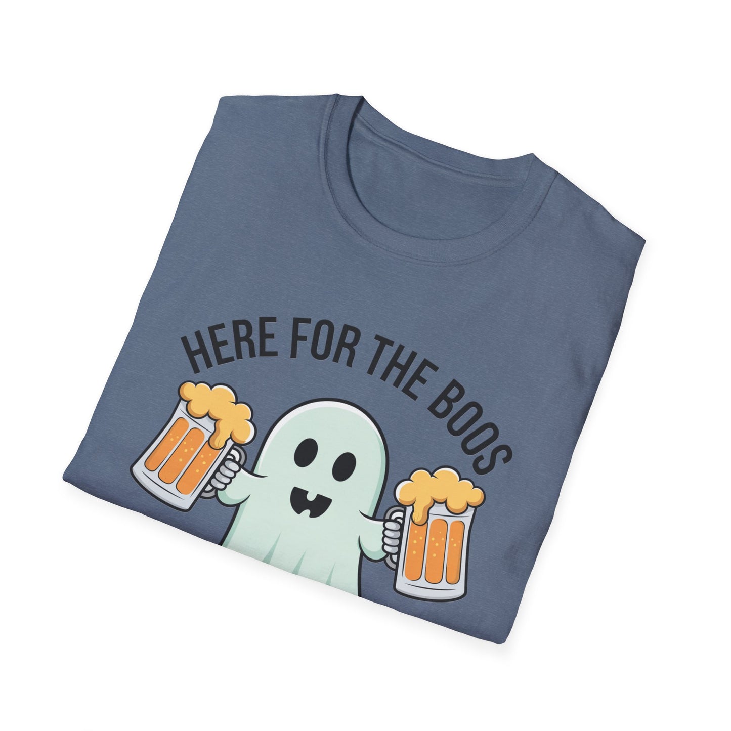 Ghostly Humor Unisex T-Shirt - Perfect for Halloween, Casual Outings, and Party Vibes, Fun Apparel, Spooky Season Tee, Gift for Friends