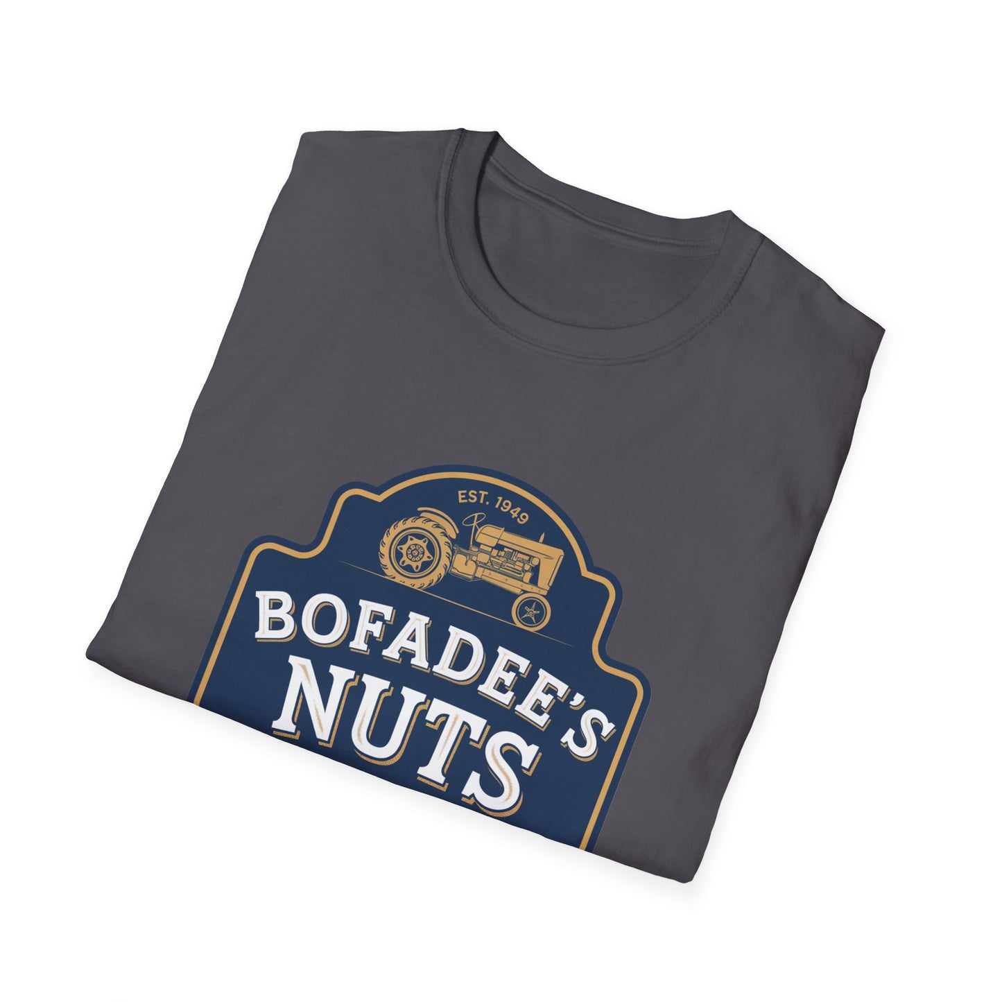 Vintage Bofadee's Nuts Unisex Softstyle T-Shirt - Fun and Casual Tees for All Occasions