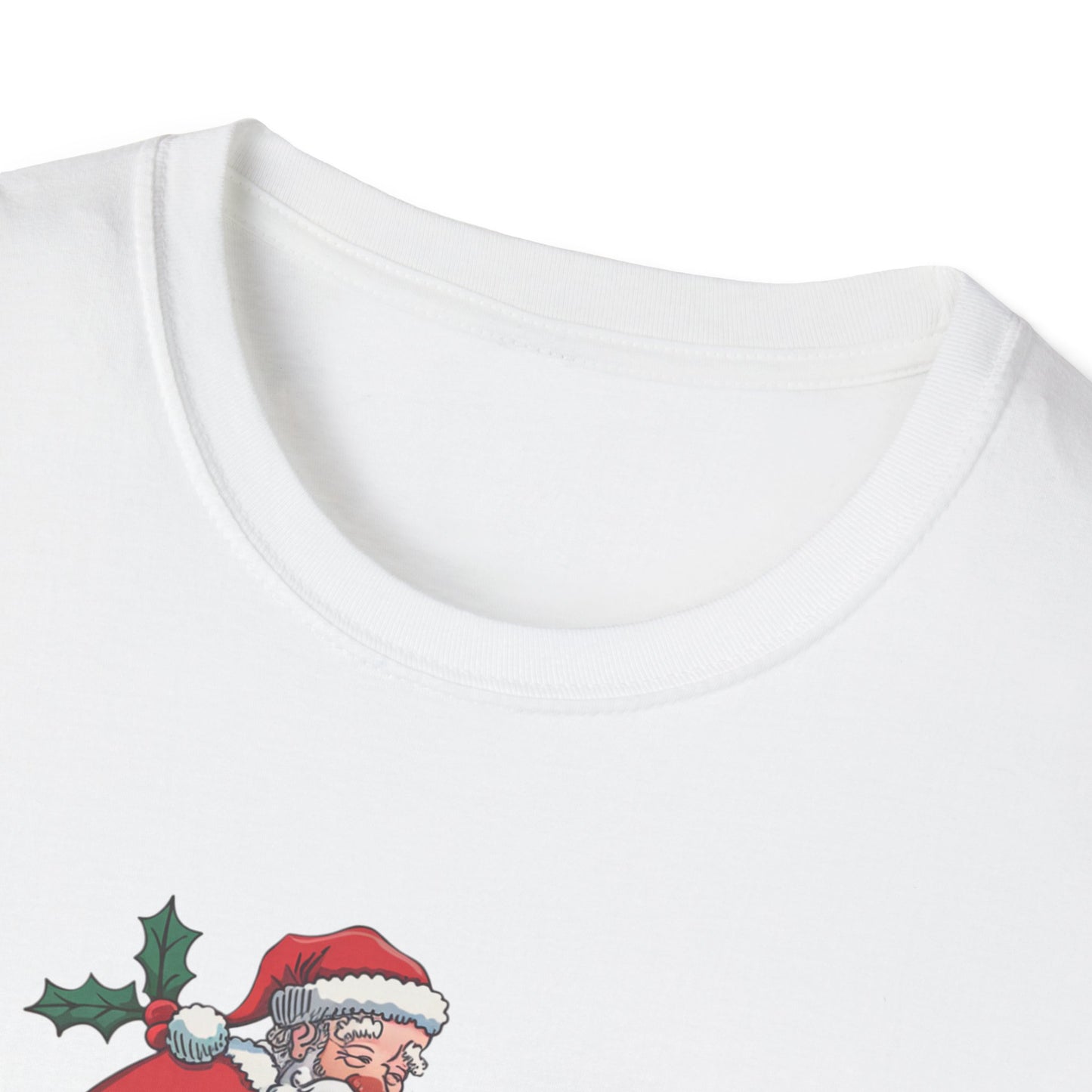 Funny Christmas T-Shirt, Santa Humor Tee, Holiday Gift, Unisex Top, Ugly Sweater Replacement, Christmas Party Shirt