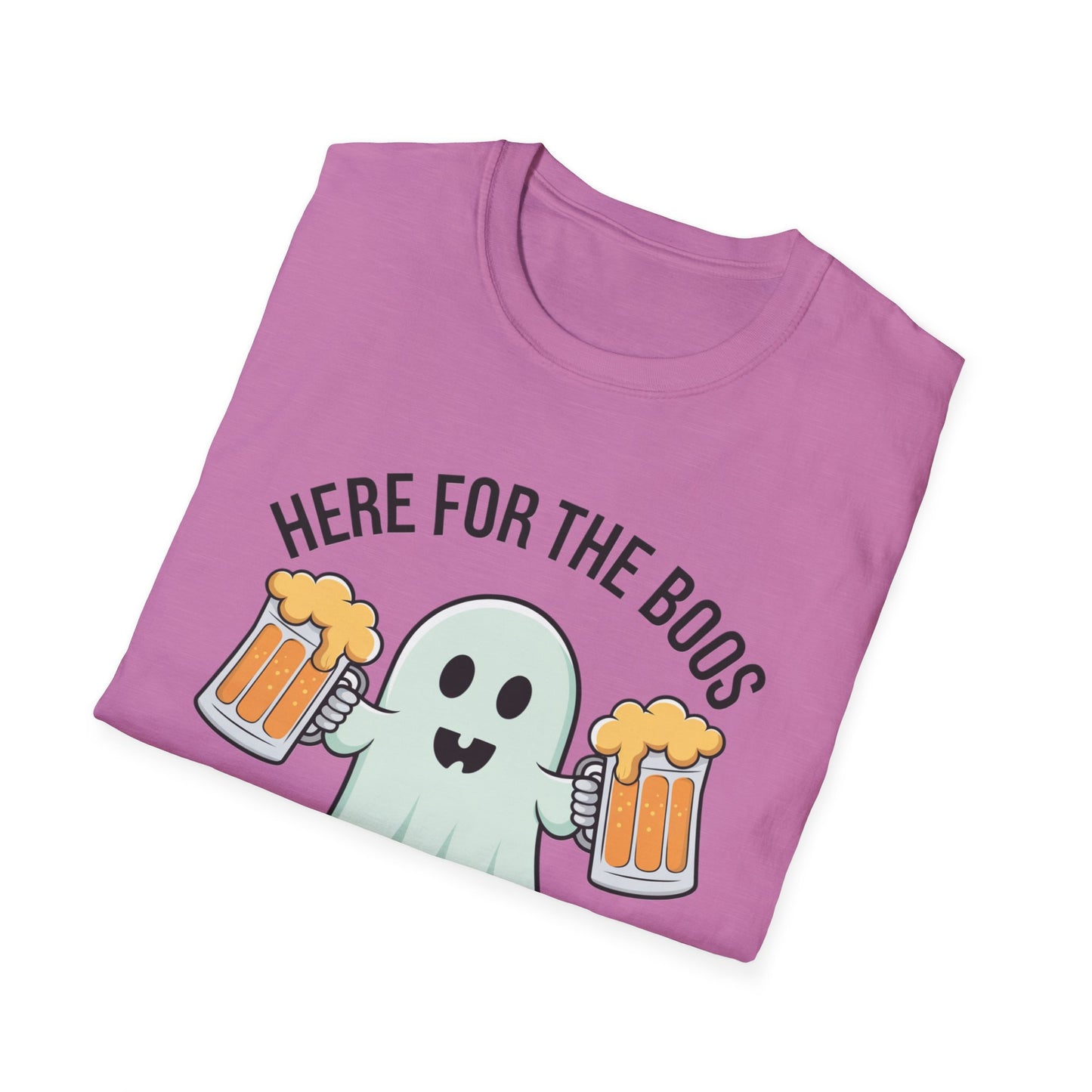 Ghostly Humor Unisex T-Shirt - Perfect for Halloween, Casual Outings, and Party Vibes, Fun Apparel, Spooky Season Tee, Gift for Friends