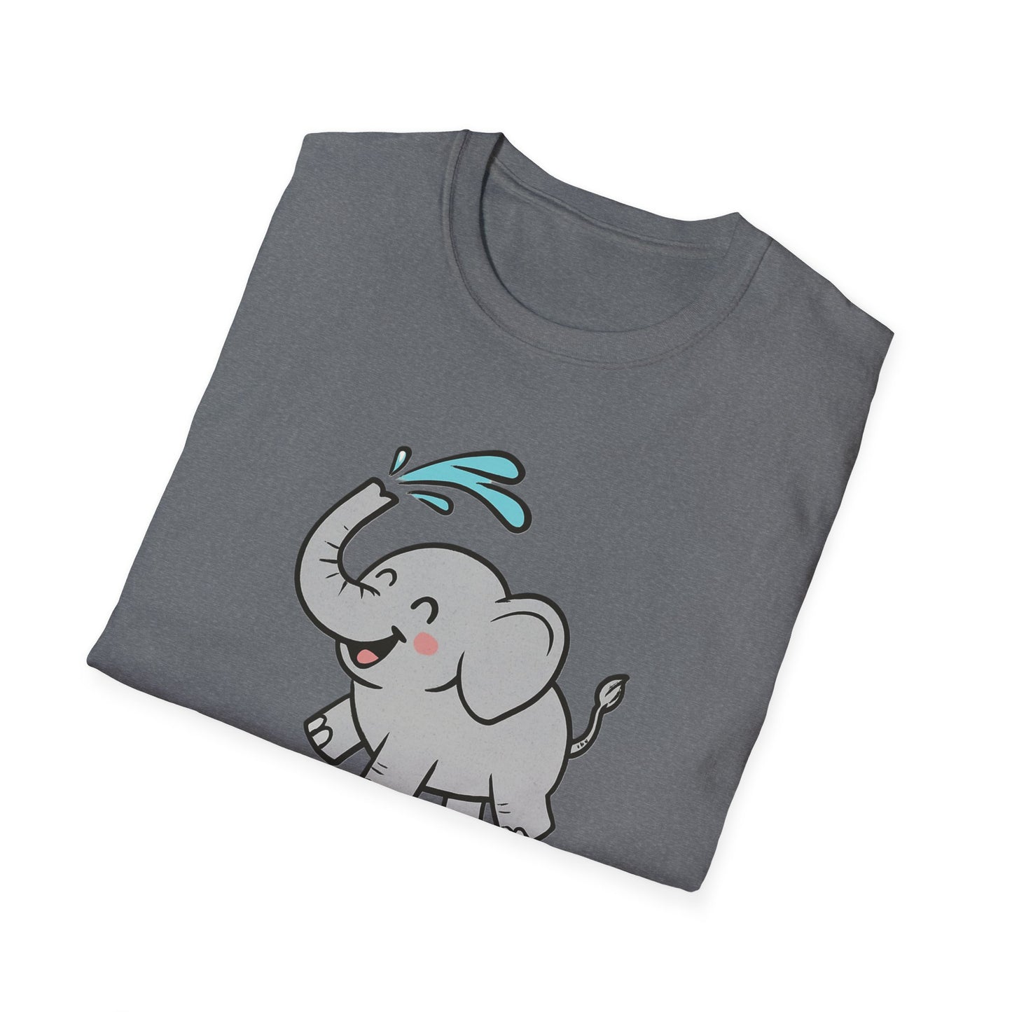 Funny Elephant T-Shirt - Squirter! Tee for Animal Lovers, Gift for Kids, Birthday Party Shirt, Unisex Graphic Tee