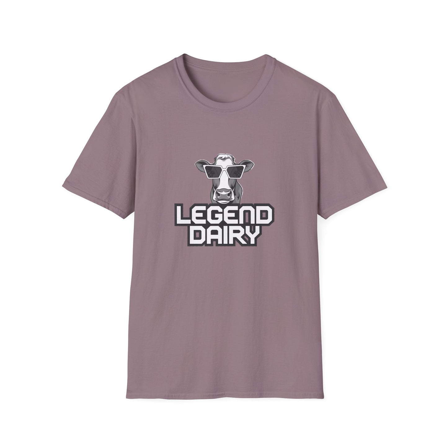Legend Dairy Unisex Softstyle T-Shirt - Fun Cow Graphic Tee