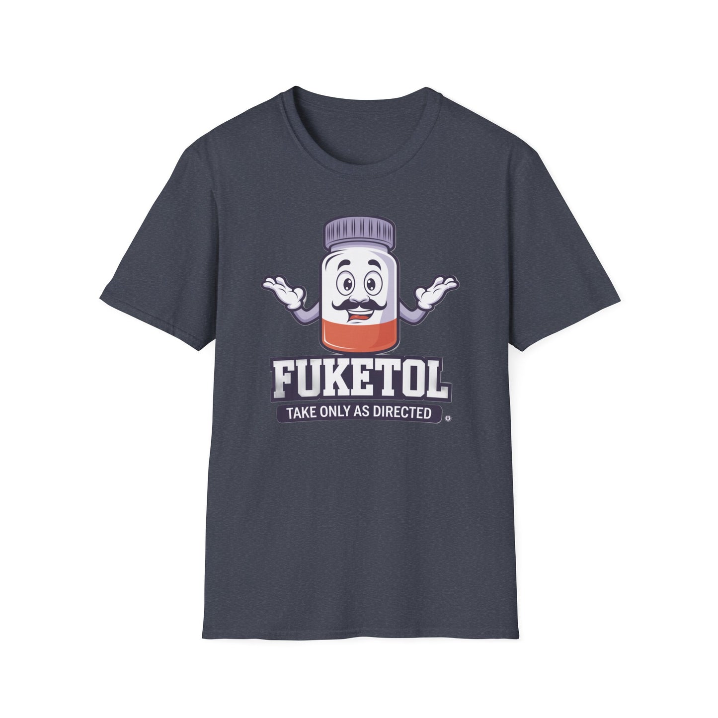 FUKETOL Unisex Softstyle T-Shirt - Fun and Playful Graphic Tee