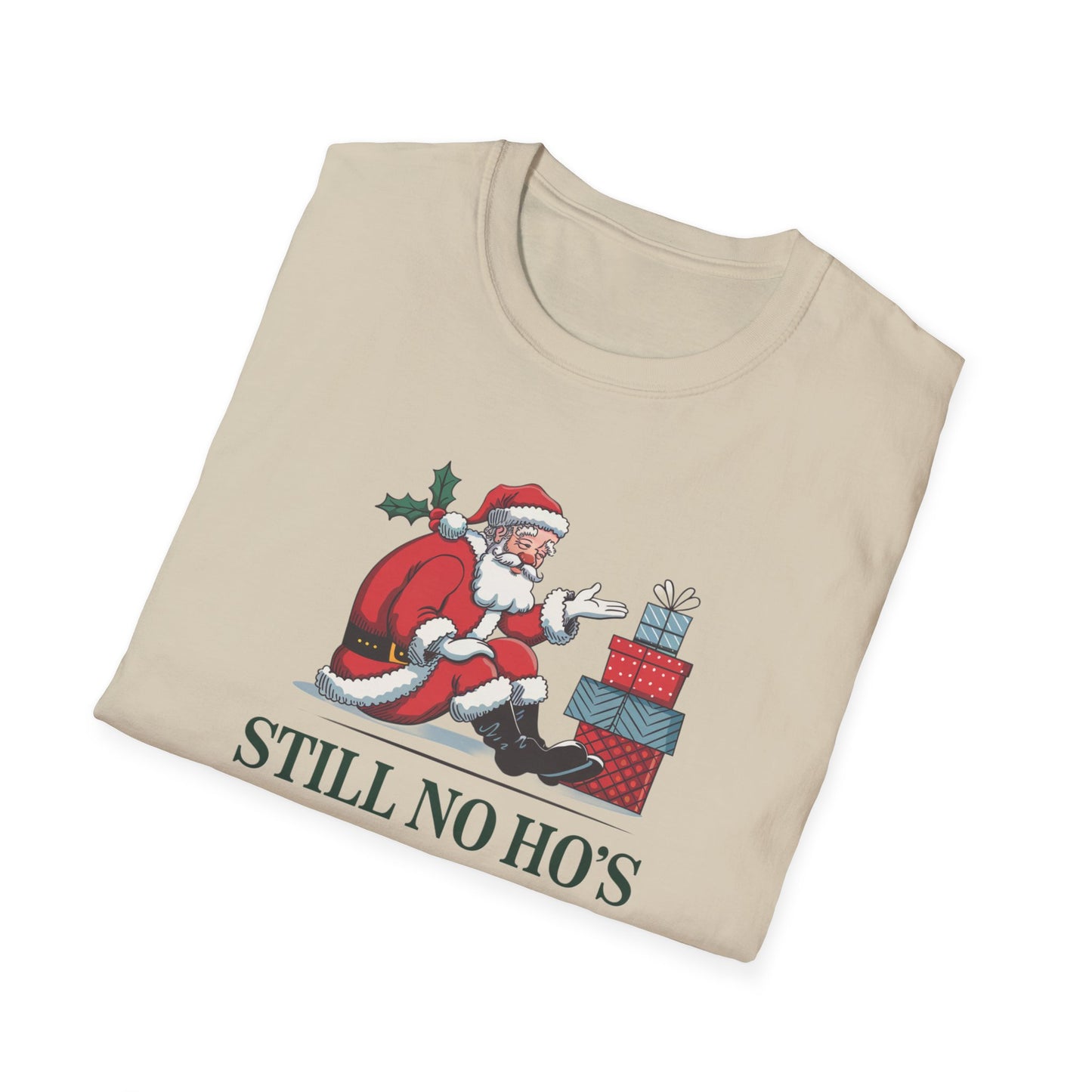 Funny Christmas T-Shirt, Santa Humor Tee, Holiday Gift, Unisex Top, Ugly Sweater Replacement, Christmas Party Shirt