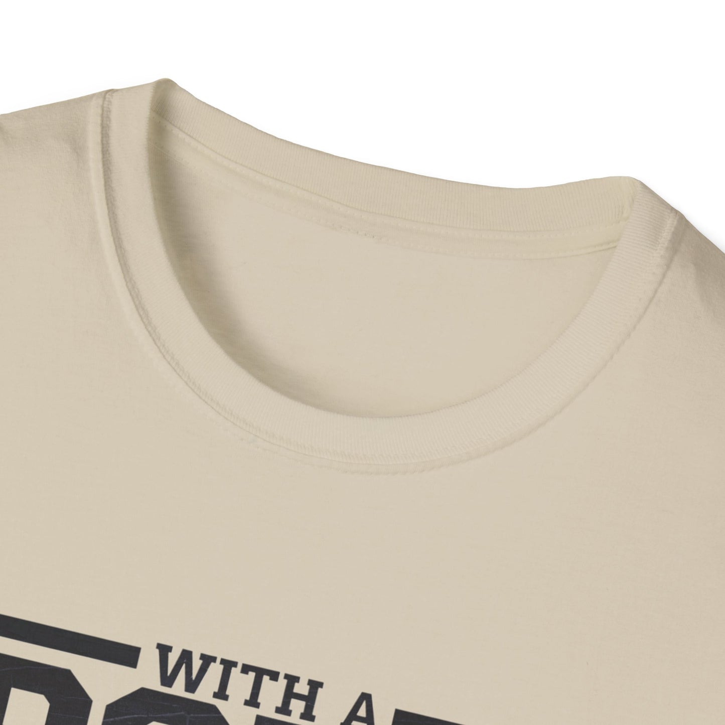 Body Positive Unisex Softstyle T-Shirt - "With a Body Like This, Who Needs Hair?" Fathers Day