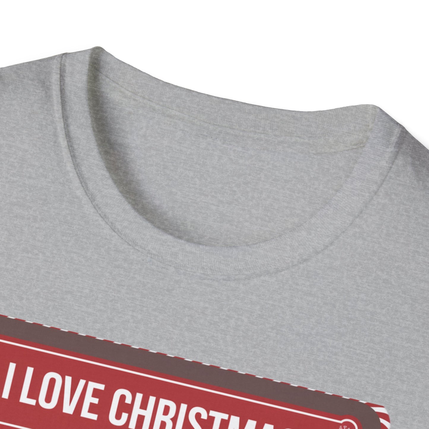 Funny Christmas T-Shirt - I Love Christmas Just Not as Much as a Big Fat Rooster, Holiday Gift, Novelty Tee, Festive Apparel, Humorous Shirt