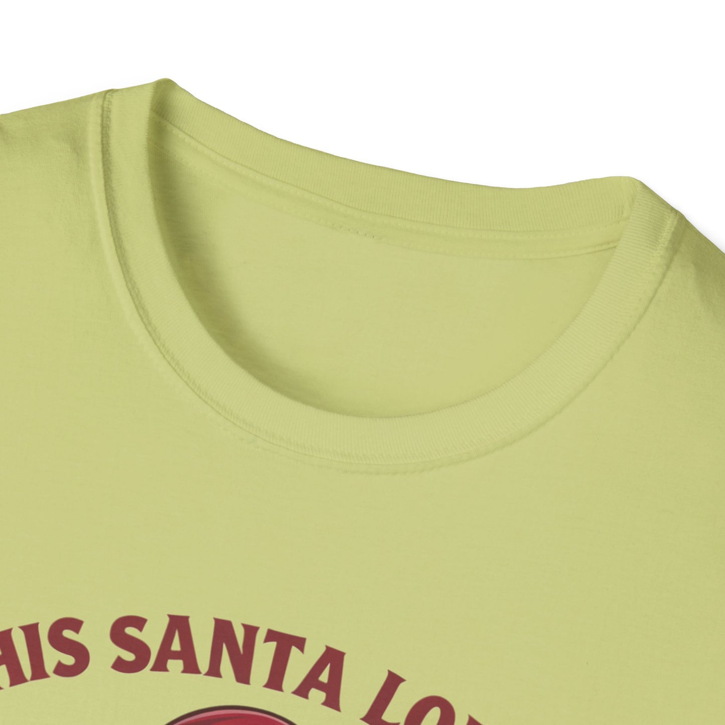 Funny Christmas Santa T-Shirt, Holiday Tee, Unisex Shirt, Christmas Gift, Humor Apparel, Festive Outfit