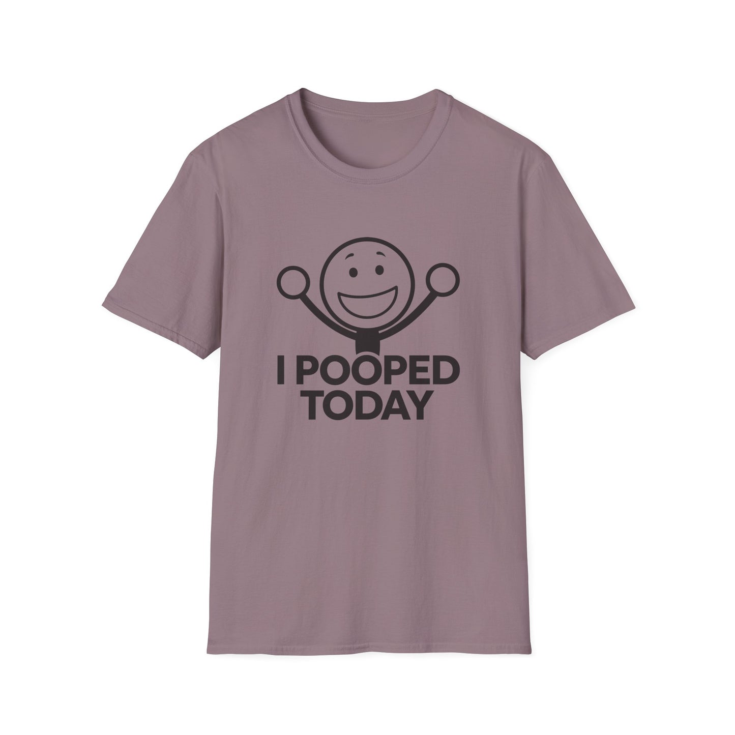 Funny Unisex T-Shirt - 'I Pooped Today' Humor Tee