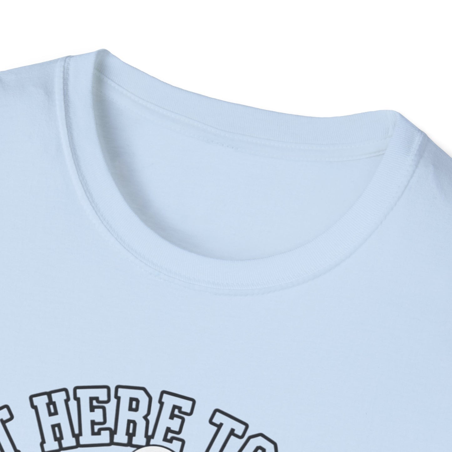Just Here to Bone T-Shirt | Unisex Skeleton Tee, Halloween Shirt, Funny Graphic Tee, Casual Wear, Gift for Friends