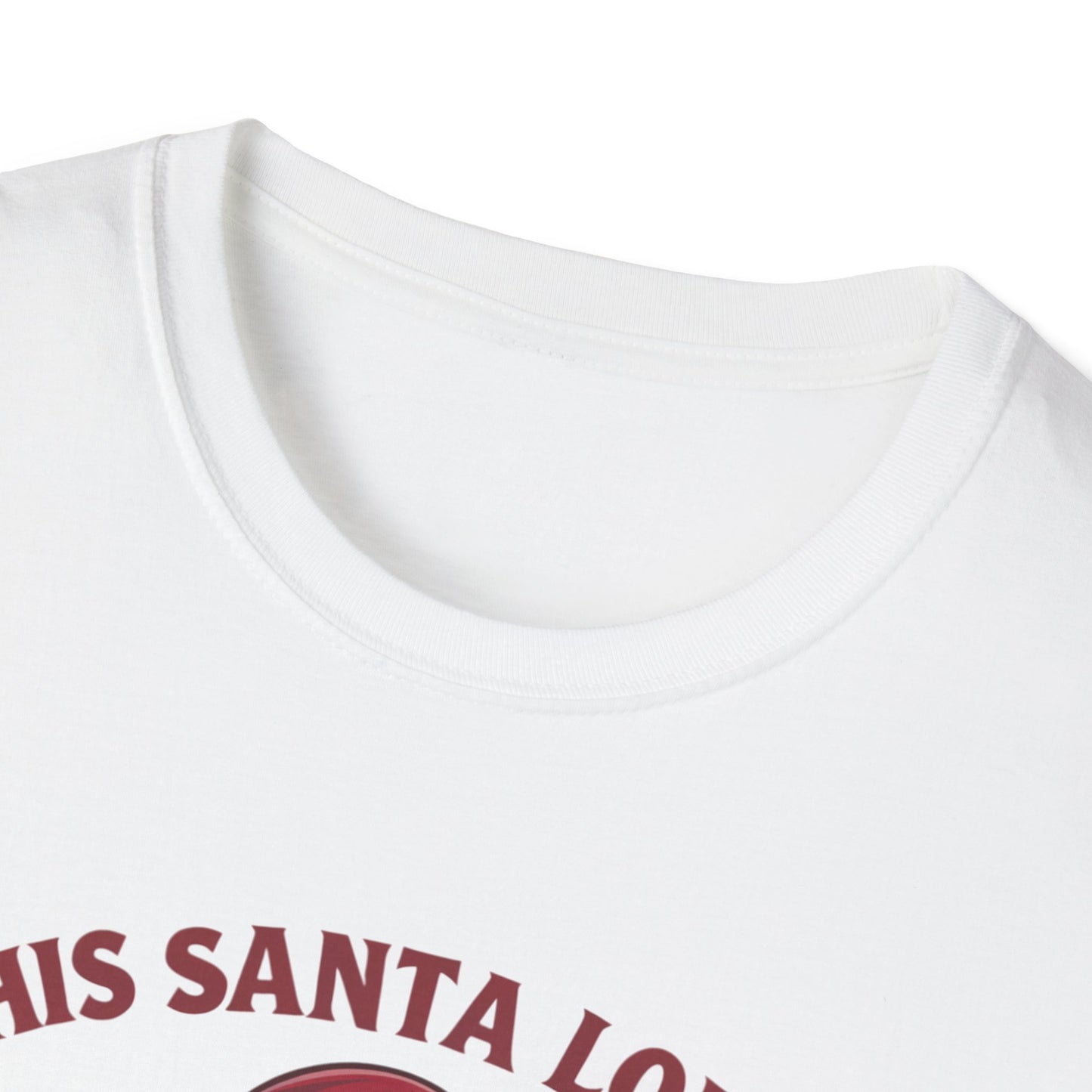 Funny Christmas Santa T-Shirt, Holiday Tee, Unisex Shirt, Christmas Gift, Humor Apparel, Festive Outfit