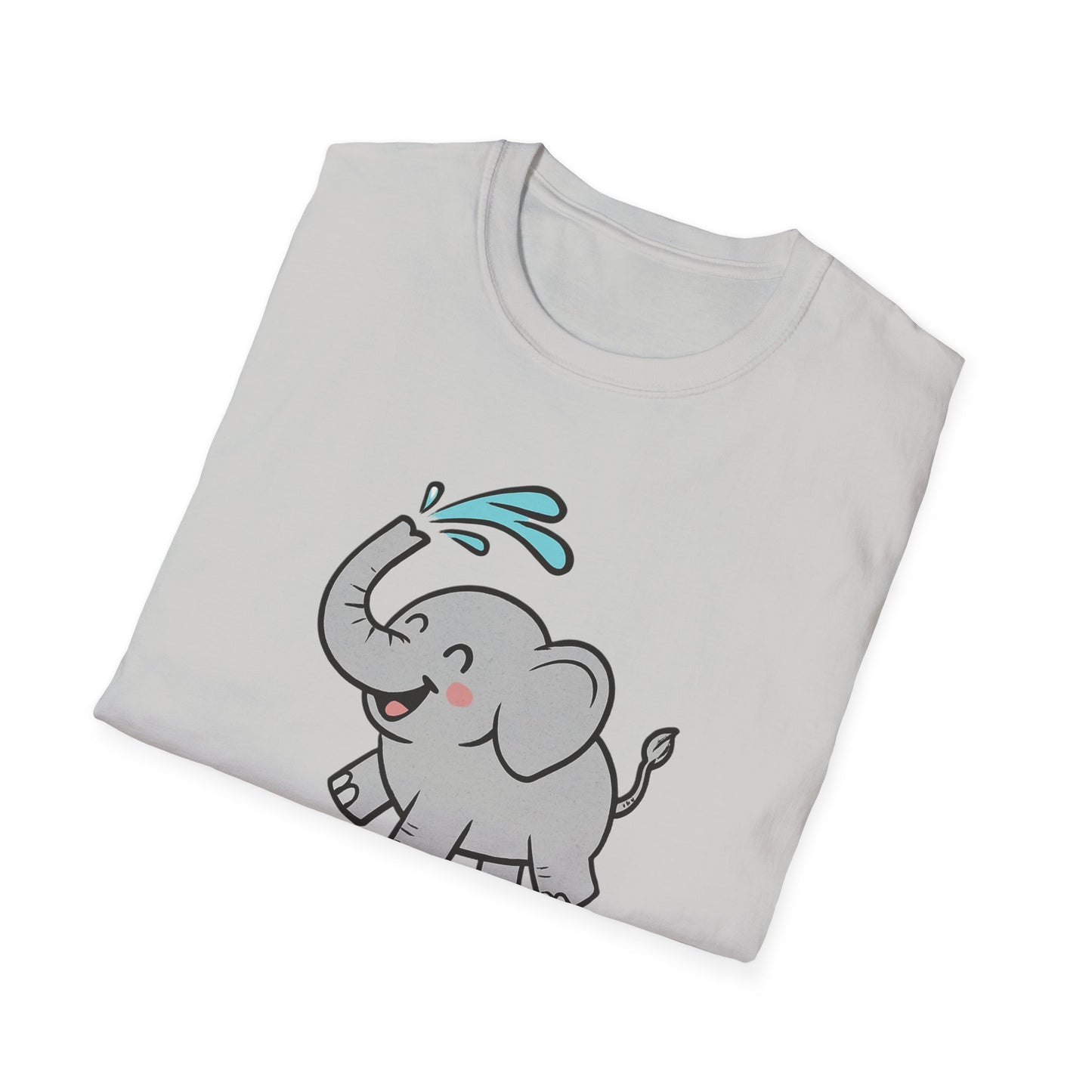 Funny Elephant T-Shirt - Squirter! Tee for Animal Lovers, Gift for Kids, Birthday Party Shirt, Unisex Graphic Tee