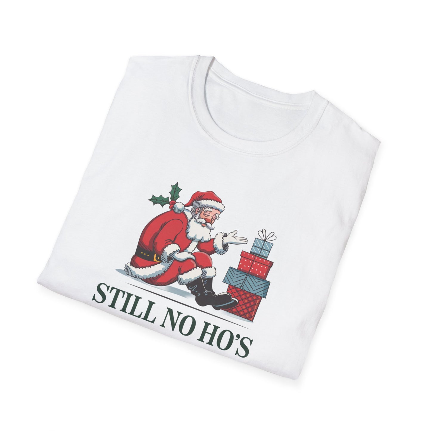 Funny Christmas T-Shirt, Santa Humor Tee, Holiday Gift, Unisex Top, Ugly Sweater Replacement, Christmas Party Shirt