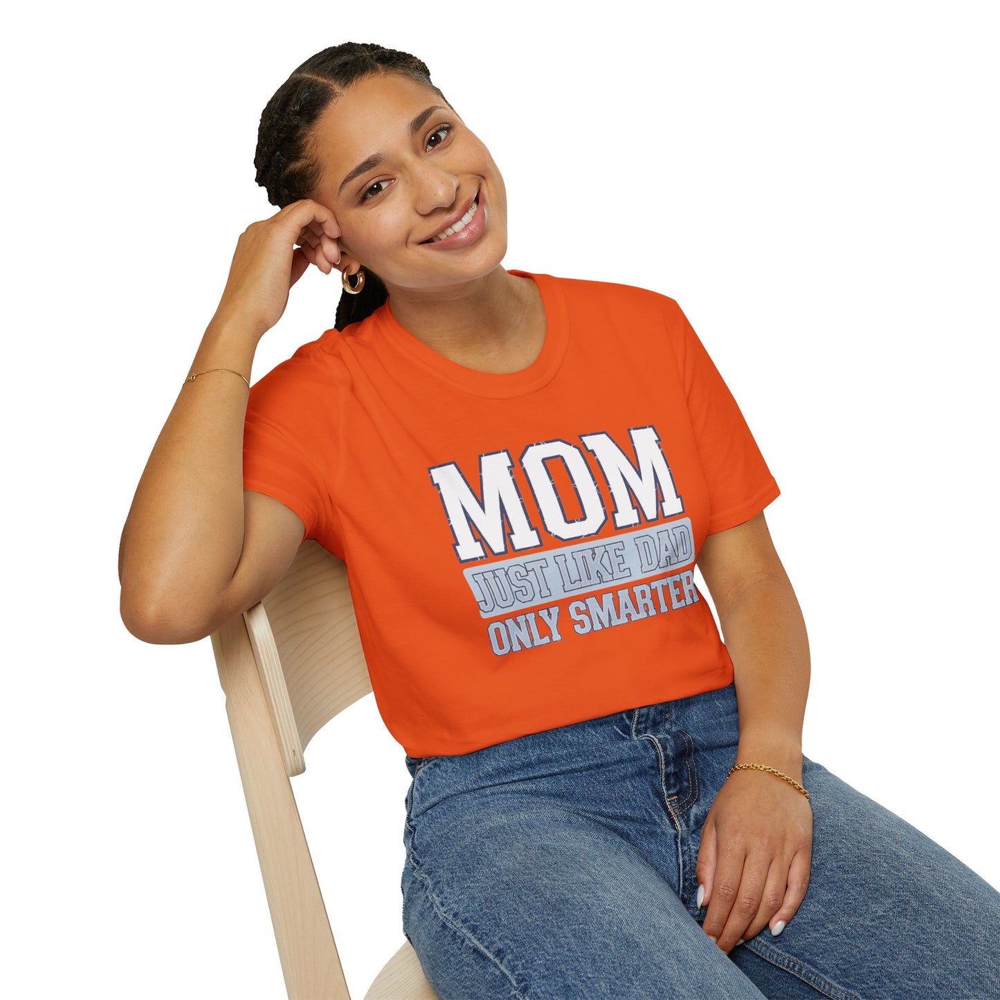 Funny Mom T-Shirt, Gift for Moms, Mother's Day Tee, Family Reunion Apparel, Casual Everyday Wear, Unisex Softstyle Shirt