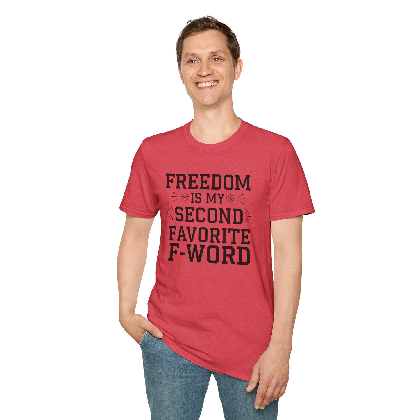 Freedom F-Word Unisex T-Shirt - Perfect for Casual Outings and Holidays