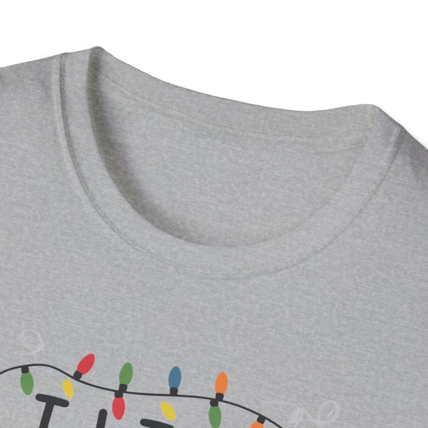 I Like Big Bulbs Unisex Softstyle T-Shirt | Fun Graphic Tee, Holiday Apparel, Christmas Shirt, Gift for Him/Her, Lighthearted Wear