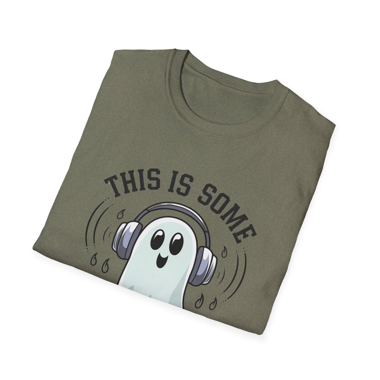 Spooky Humor Unisex T-Shirt, Halloween Ghost Tee, Funny Graphic Shirt, Gifts for Him, Gifts for Her, Casual Halloween Outfit