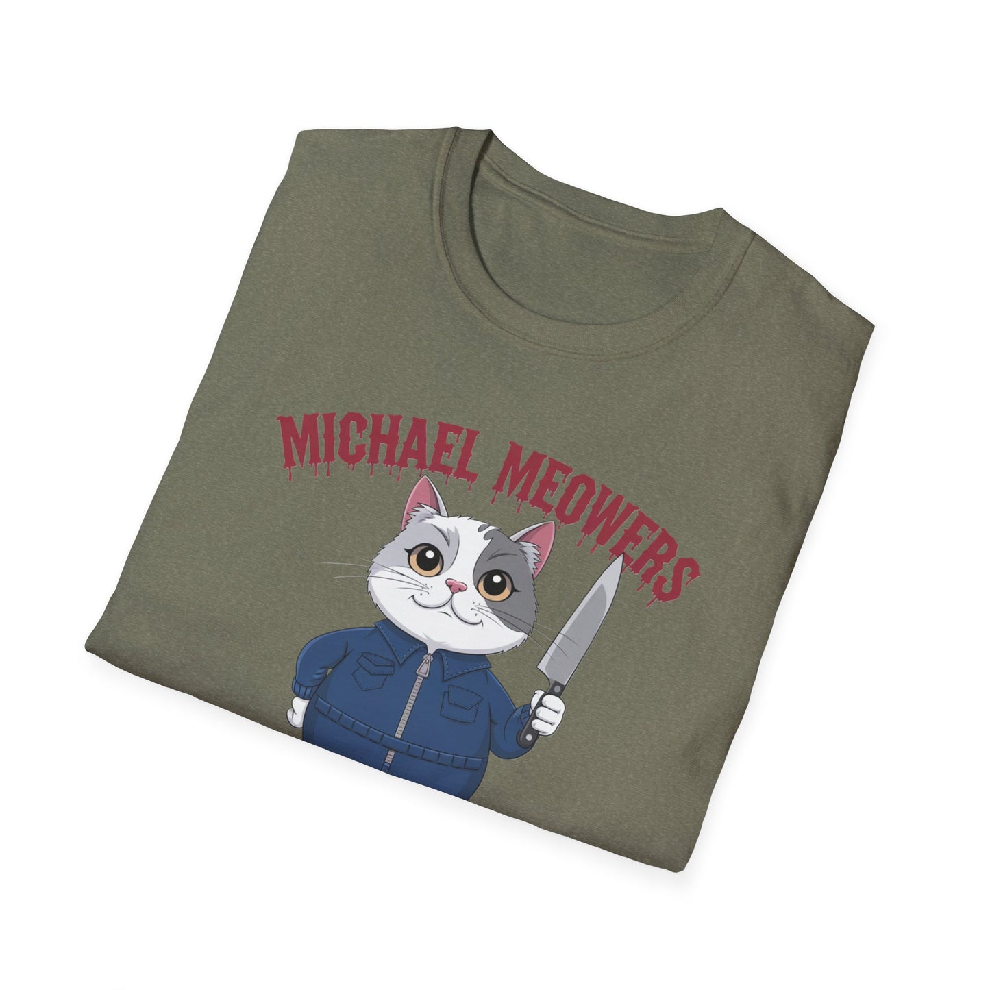 Funny Cat Graphic Tee, Unisex Softstyle T-Shirt, Pet Lovers Gift, Birthday Present, Cute Cat Shirt, Casual Wear