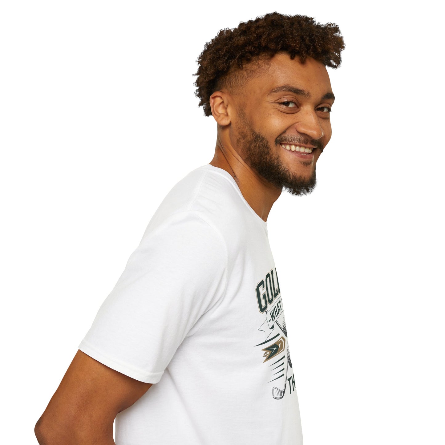 Golfing Theme Softstyle T-Shirt – Perfect for Golf Lovers!