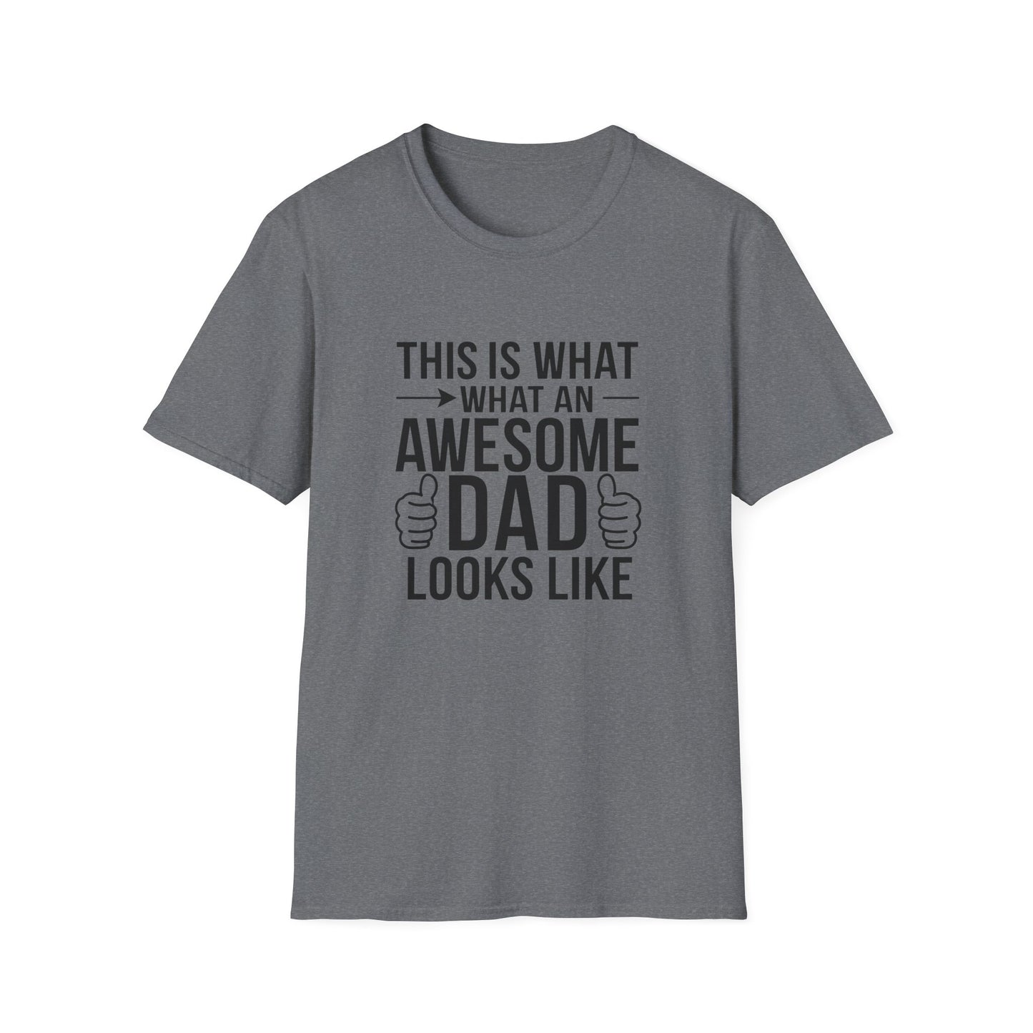 Awesome Dad Unisex Softstyle T-Shirt - Perfect Father's Day Gift