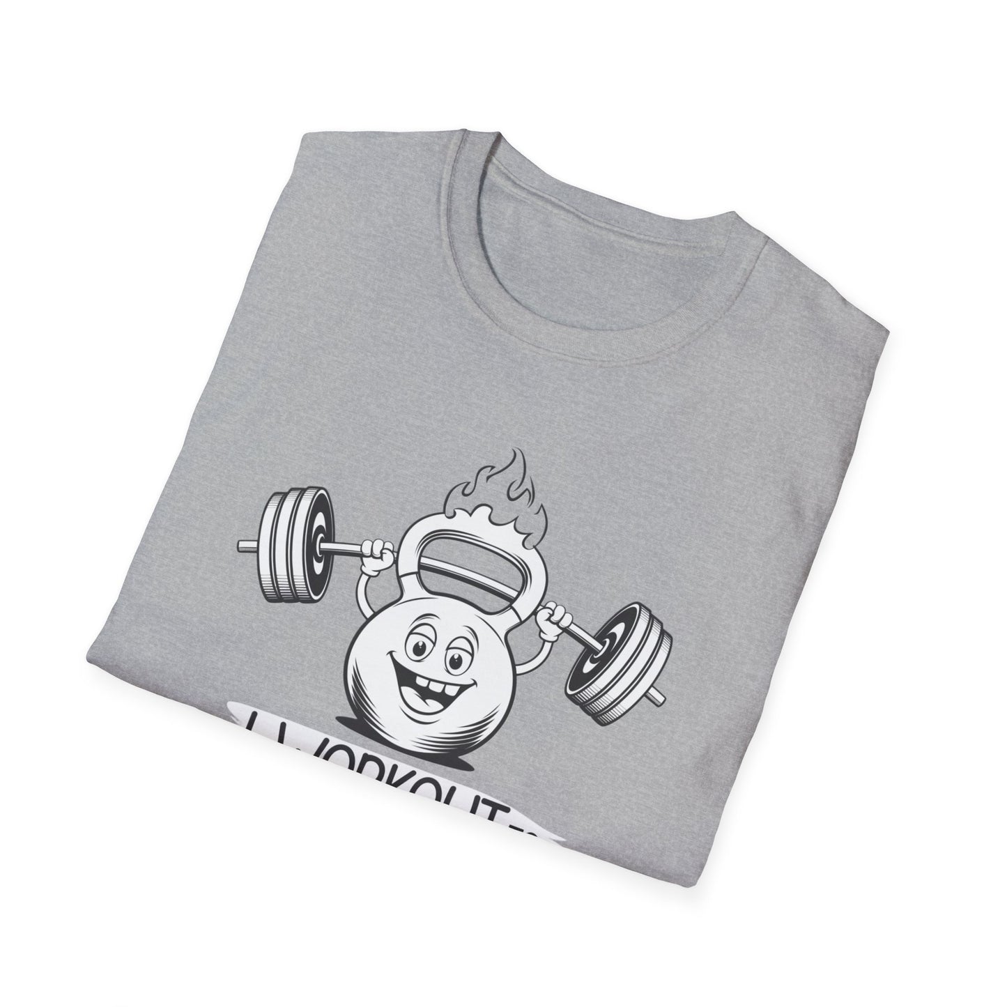 Funny Workout T-Shirt - I Workout to Burn Off the Crazy