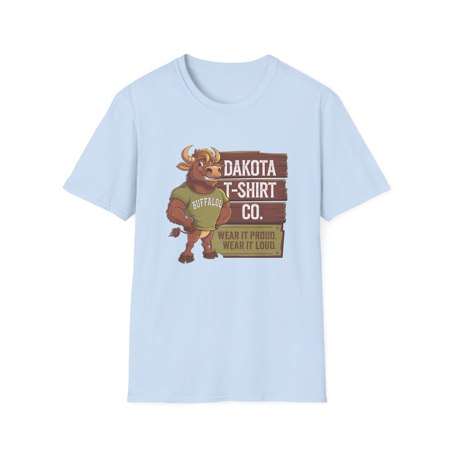 Buffalo Pride Unisex Softstyle T-Shirt - Wear It Loud