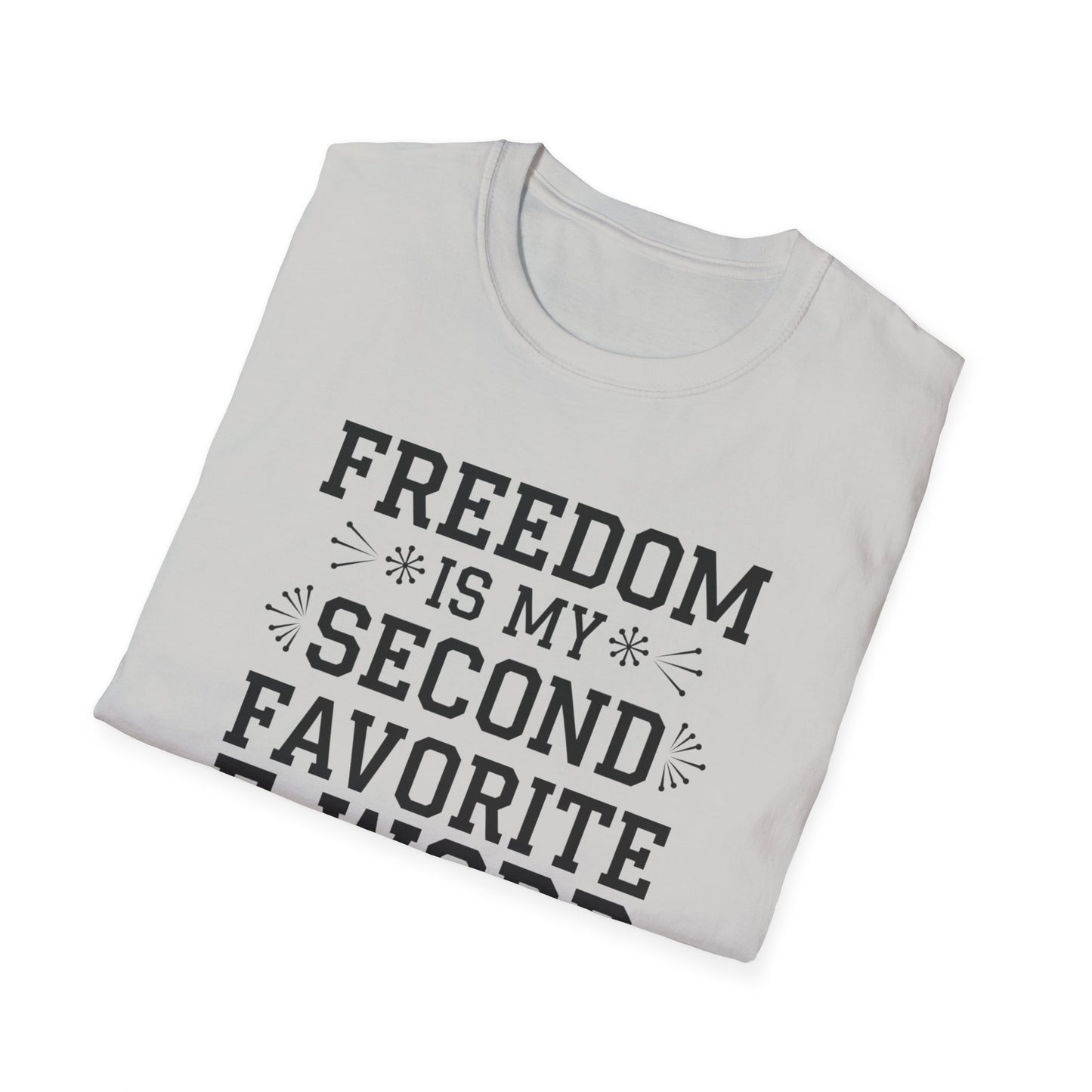 Freedom F-Word Unisex T-Shirt - Perfect for Casual Outings and Holidays