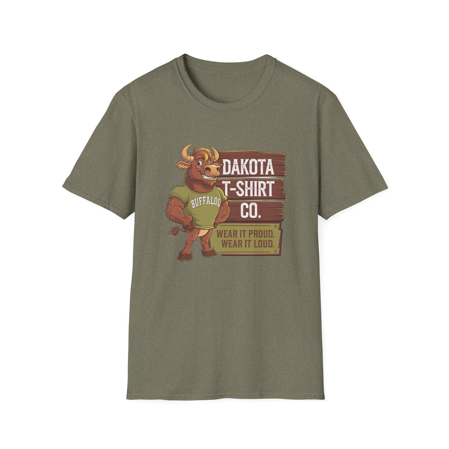 Buffalo Pride Unisex Softstyle T-Shirt - Wear It Loud