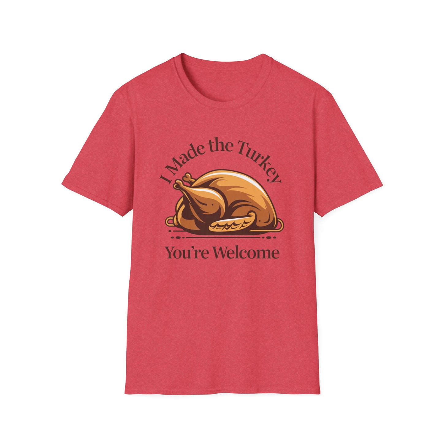 Funny Thanksgiving T-Shirt, Casual Unisex Tee, Gift for Home Chefs, Holiday Apparel, Thanksgiving Dinner Shirt