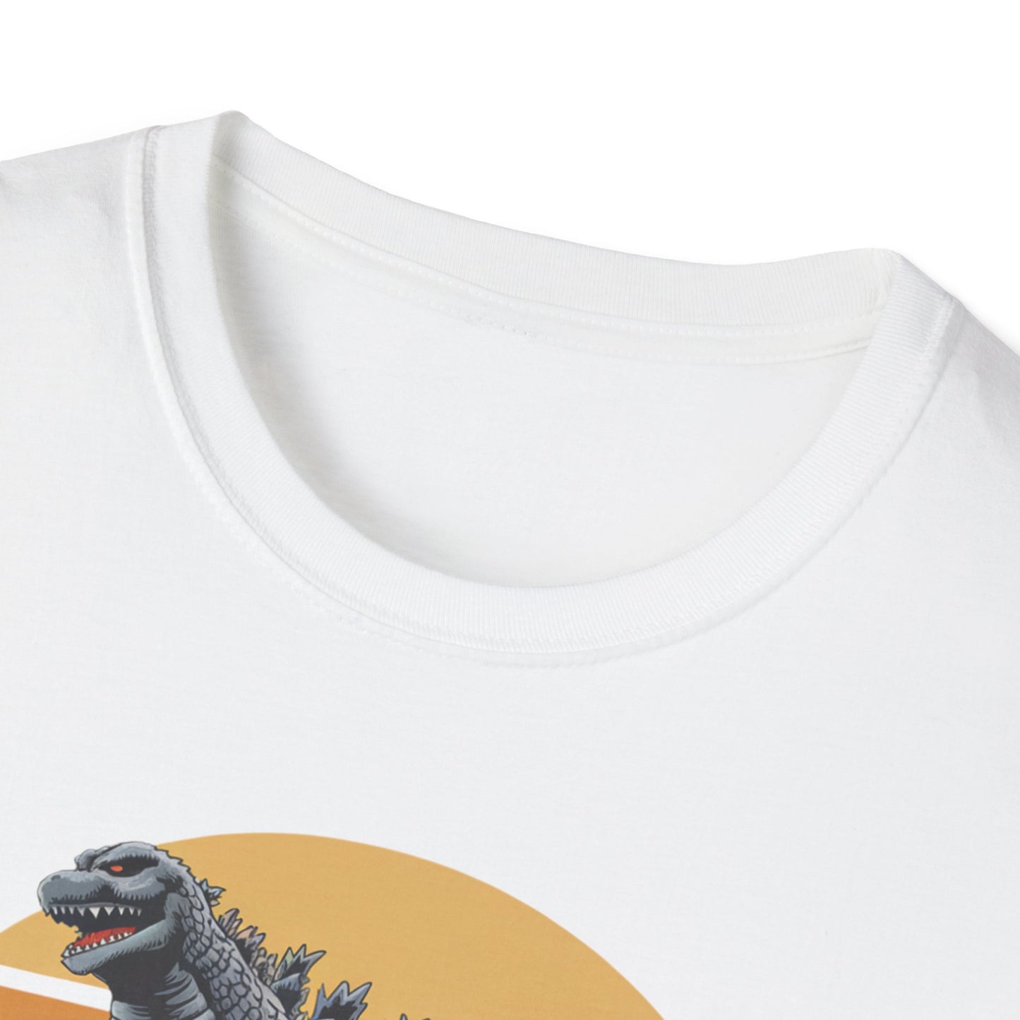 Dadzilla Tee - Unisex Softstyle T-Shirt for Dad Enthusiasts Fathers Day Gift