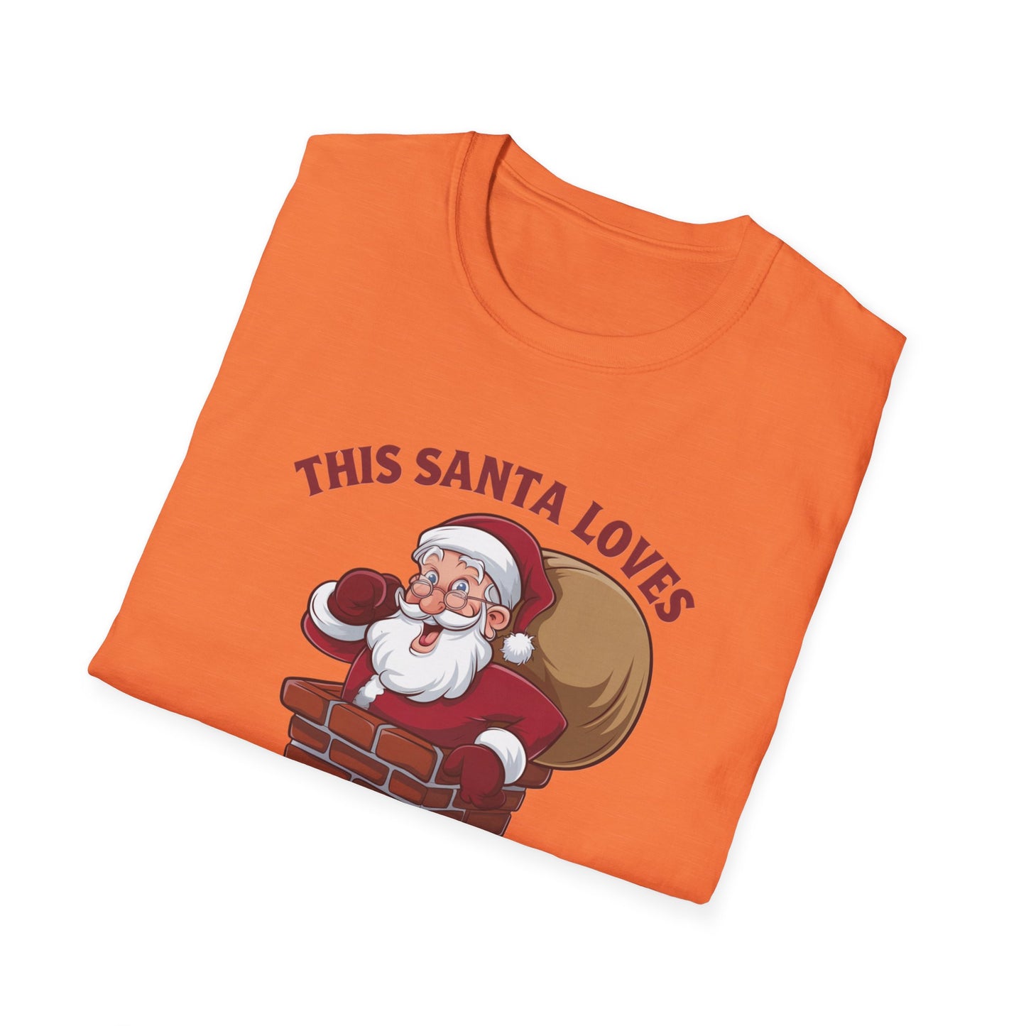 Funny Christmas Santa T-Shirt, Holiday Tee, Unisex Shirt, Christmas Gift, Humor Apparel, Festive Outfit
