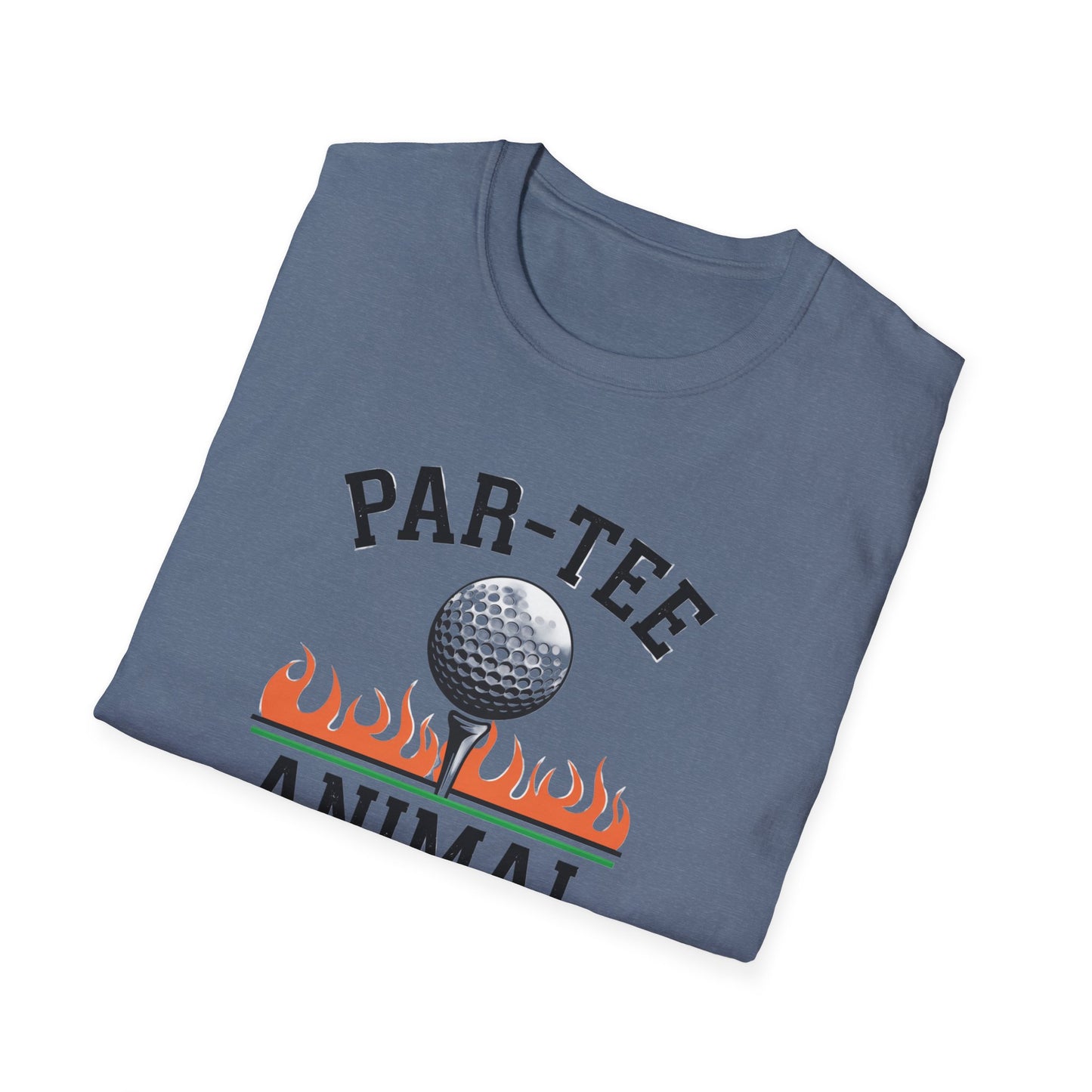 Par-Tee Animal Unisex Softstyle T-Shirt - Fun Golf Tee for Golf Lovers